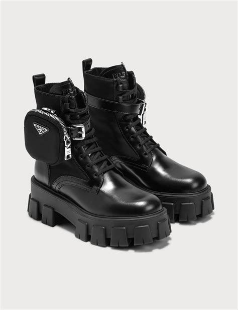 chunky boots Prada